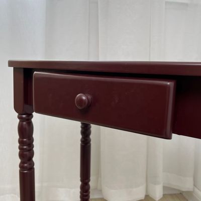 Cabinet de madera sólida de estilo antiguo, mesa lateral, puesto de noche con cajón para dormitorio, sala de estar, comedor, muebles OEM/ODM