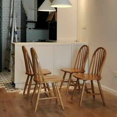 Silla de madera clásica nórdica Windsor sillas de madera para el salón plegadas NO NO Plegado NO Plegado Plegado NO salón