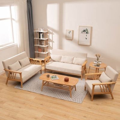 Silla moderna de madera maciza La combinación perfecta de estilo y comodidad para su sala de estar