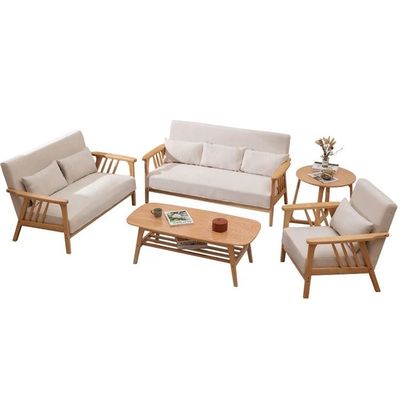 Silla moderna de madera maciza La combinación perfecta de estilo y comodidad para su sala de estar
