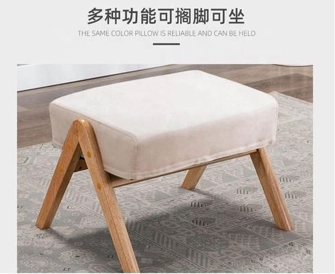 Silla moderna de madera maciza La combinación perfecta de estilo y comodidad para su sala de estar
