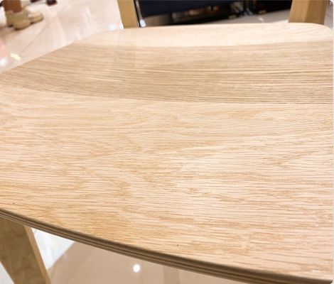 Silla de comedor de madera sólida para restaurante específico para jóvenes
