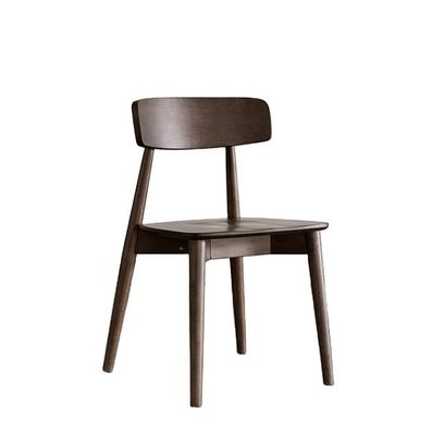 Sillones clásicos de madera sólida nórdica para comedor Muebles de restaurante