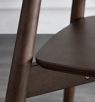 Sillones clásicos de madera sólida nórdica para comedor Muebles de restaurante
