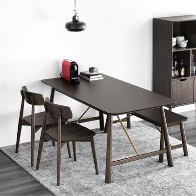 Sillones clásicos de madera sólida nórdica para comedor Muebles de restaurante