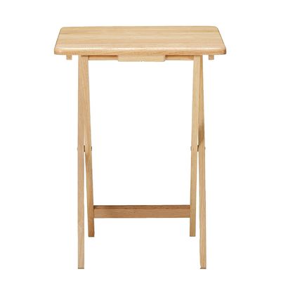 Muebles de sala de estar de estilo 2022 Conjunto de mesa plegable de madera con material de madera sólida y diseño funcional