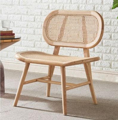 Material de cubierta de ratán estilo de diseño moderno silla de madera sólida para muebles de comedor de lujo competitivos