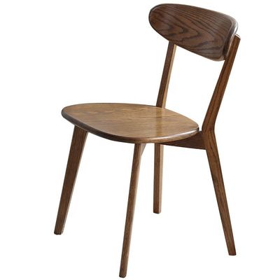 Silla de comedor duradera de piernas de madera escandinava la adición perfecta a su mobiliario de comedor