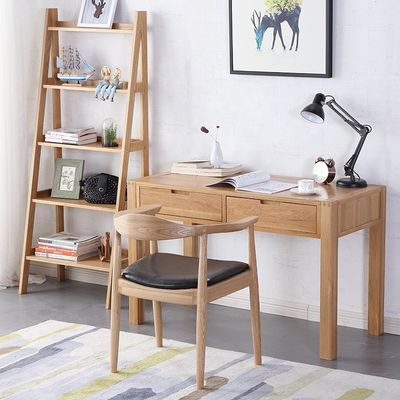 Silla de comedor de madera maciza de espalda redonda baja en estilo moderno para comidas de lujo