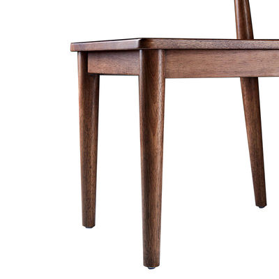 Embalaje de correo Madera de roble sólida silla de comedor clásica para el comedor