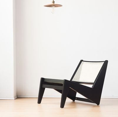 Diseño contemporáneo Muebles para el hogar Silla de ratán tejida Silla de madera maciza para espacios de ocio Estilo contemporáneo
