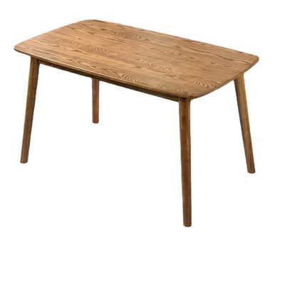 Conjunto de mesa de comedor de madera sólida para familias de diseño clásico bodas de madera