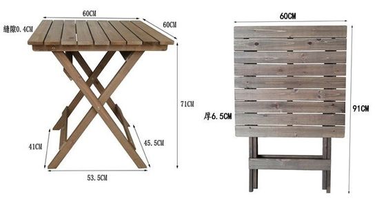Embalaje de correos y muebles duraderos para patio al aire libre con madera sólida