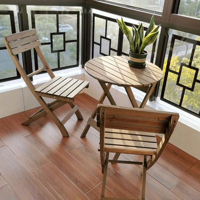 Embalaje de correos y muebles duraderos para patio al aire libre con madera sólida
