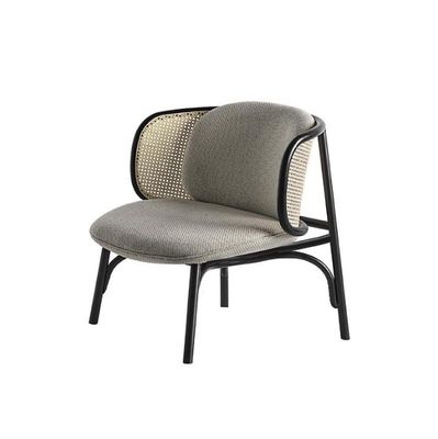 Silla de ratan de madera única para el último diseño Silla de madera tapizada W68*D70*H82cm