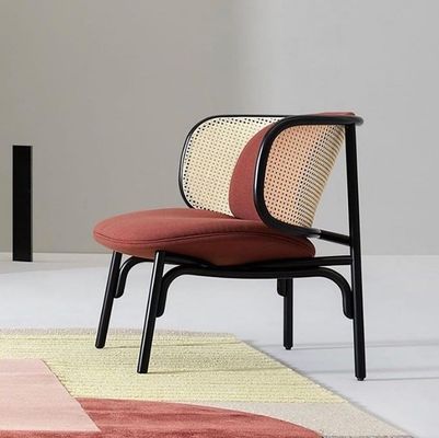 Silla de ratan de madera única para el último diseño Silla de madera tapizada W68*D70*H82cm