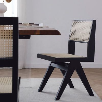 Servicio OEM Aceptado Silla de comedor moderna de madera sólida nórdica para muebles de jardín, salón, café y restaurante
