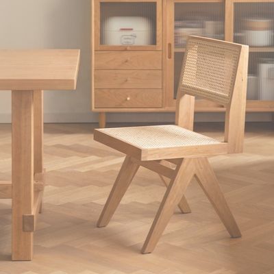 Servicio OEM Aceptado Silla de comedor moderna de madera sólida nórdica para muebles de jardín, salón, café y restaurante