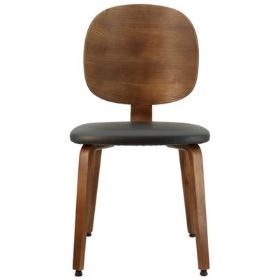 Silla de comedor muebles nórdicos sillas de madera tapizadas desmontable silla de café ensamblaje específico W44cm*D46cm*89cm