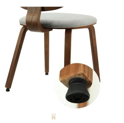Casa Muebles Silla de comedor de madera con tapicería de cuero o tela y artesanía superior