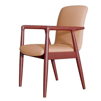 Piernas de madera Muebles clásicos sillas de oficina para salas de conferencias en edificios de oficinas