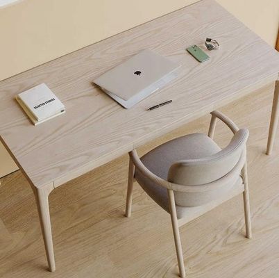 Inicio Muebles de lujo de alta gama de madera sólida nórdica de ceniza doblada respaldo de espuma de alta densidad silla de brazos tapizada