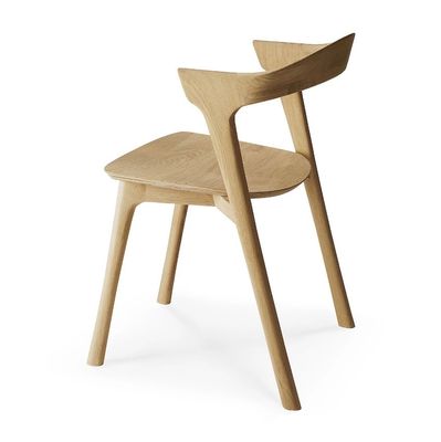 Silla de comedor de madera de roble de diseño moderno para la experiencia de estar sentado en el restaurante