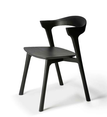 Silla de comedor de madera de roble de diseño moderno para la experiencia de estar sentado en el restaurante