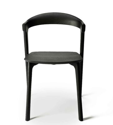 Silla de comedor de madera de roble de diseño moderno para la experiencia de estar sentado en el restaurante