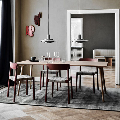 Silla de comedor moderno y apilable para mobiliario de ocio y comedor
