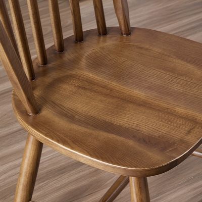 Diseño Silla Shell Silla de ocio de madera sólida de lujo estilo moderno colores opcionales competitivos Silla de restaurante comercial