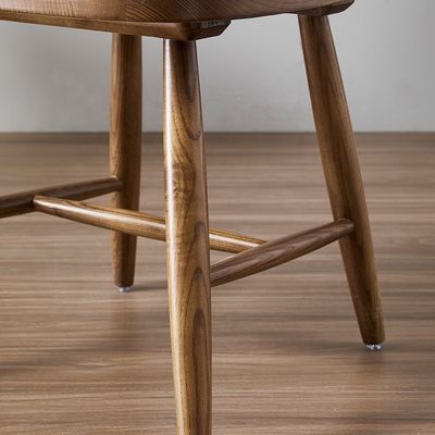Diseño Silla Shell Silla de ocio de madera sólida de lujo estilo moderno colores opcionales competitivos Silla de restaurante comercial