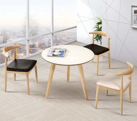 Set de mesa y silla de comedor de altura ajustable para muebles de restaurante de madera sólida