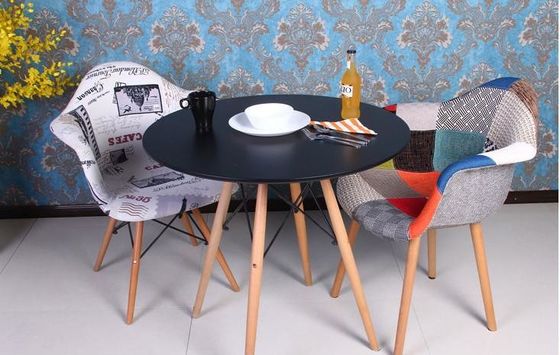 Set de mesa y silla de comedor de altura ajustable para muebles de restaurante de madera sólida