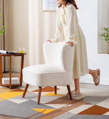 Buen diseño silla de sofá simple esponjoso para muebles de dormitorio y sala de estar