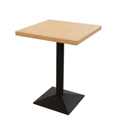 Mesa de comedor redonda de madera maciza y sillas para la leche Negociación de la tienda de té Café Restaurante occidental comida rápida Snack Bar