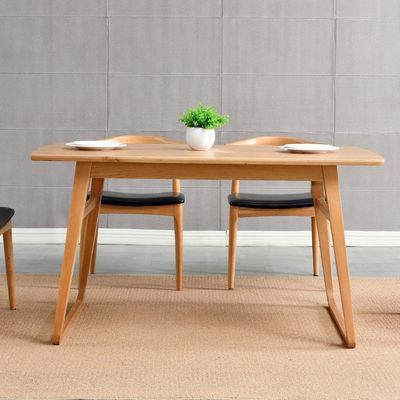 Casa Muebles de madera de mesa de comedor rectangular garantizado para la decoración del comedor