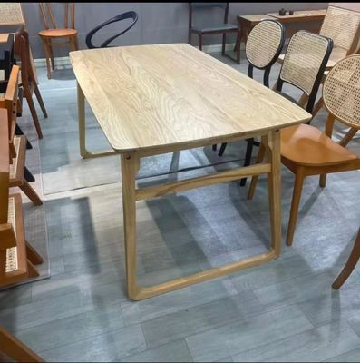 Casa Muebles de madera de mesa de comedor rectangular garantizado para la decoración del comedor