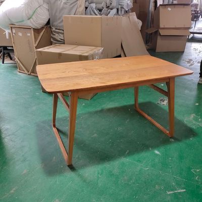 Casa Muebles de madera de mesa de comedor rectangular garantizado para la decoración del comedor