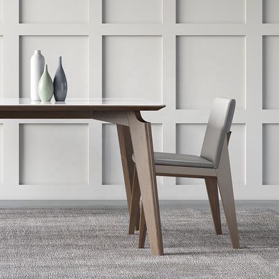 Diseños modernos Mesa de comedor de madera sólida para dormitorio y comedor