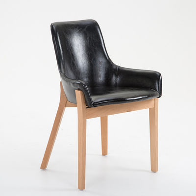 Garantizar un año Doblado NO de madera de cebra nórdica empapado Paulownia de madera sólida silla de comedor moderna para restaurante y café