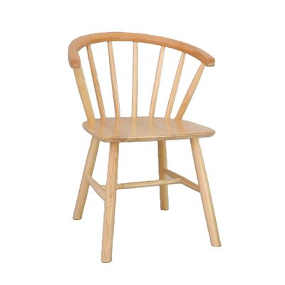 Sillones de comedor de madera maciza Fabricación exquisita Windsor sillas de comedor para muebles de comedor