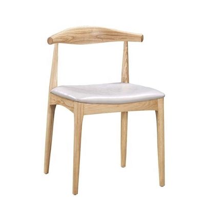 Cuadro de madera maciza apoyabrazos de ocio sillas de comedor de diseño moderno para muebles de dormitorio y sala de estar