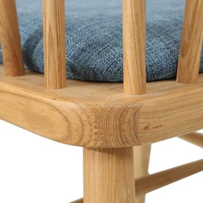 Muebles de comedor de diseño moderno respaldo de brazos apoyabrazos silla de comedor de madera en diseño elegante