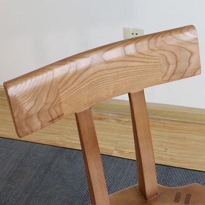 Moderno negro de color nuez Madera nórdica Europa lujosa silla de comedor dentro del límite de peso 150kg Embalaje de correo Y