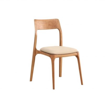 Muebles para el hogar nórdicos modernos silla de comedor de madera apilada sin diseño plegado de madera específica