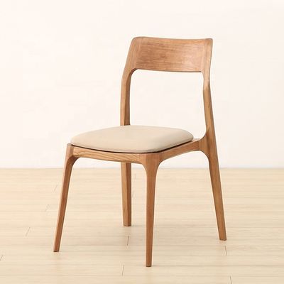 Muebles para el hogar nórdicos modernos silla de comedor de madera apilada sin diseño plegado de madera específica