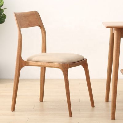 Muebles para el hogar nórdicos modernos silla de comedor de madera apilada sin diseño plegado de madera específica