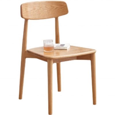 Silla de comedor de madera sólida para restaurantes y cafeterías de madera sólida para N.W. Durable 3.45kg a granel