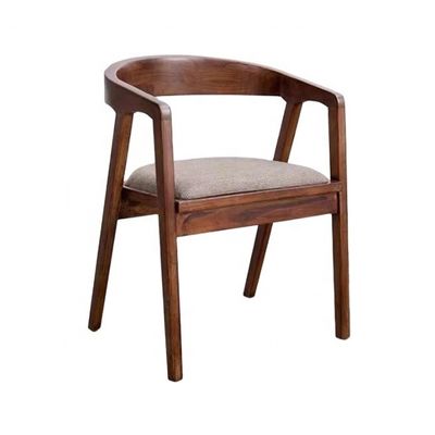 Dos años de garantía silla de comedor de madera con reposabrazos para el comedor antiguo asiento de madera sólida